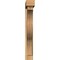 Ekena Millwork Funston Block Rough Sawn Bracket w/ Offset Brace, Western Red Cedar, 6"W x 32"D x 44"H BKT0604X32X44FST05RWR - alternate 3